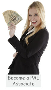 A PAL Associate earning her residual commission income